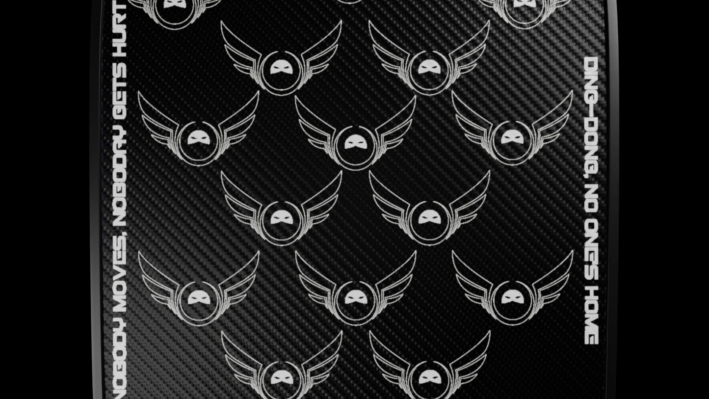 NINJA Assassin Paddle "Patened Ninja Weave Technology, Kevlar and Carbon Fiber Weave"